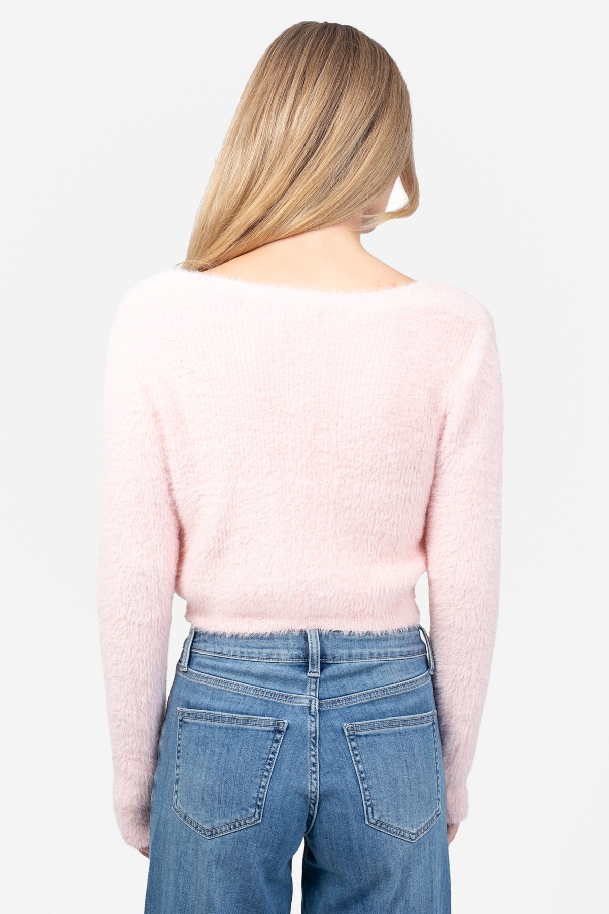 Marnie Fuzzy Cropped Cardigan