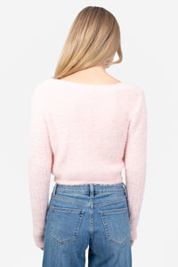 Marnie Fuzzy Cropped Cardigan