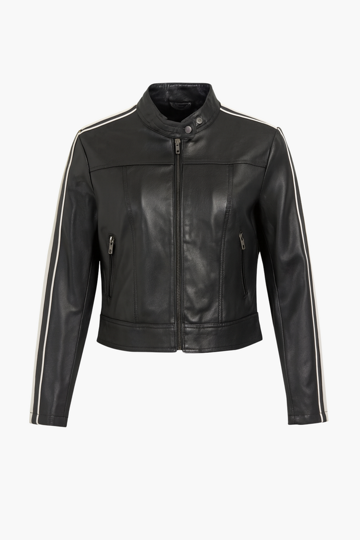 The Rebel Racer Moto Jacket - honey