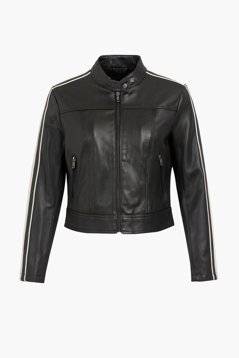 The Rebel Racer Moto Jacket - honey
