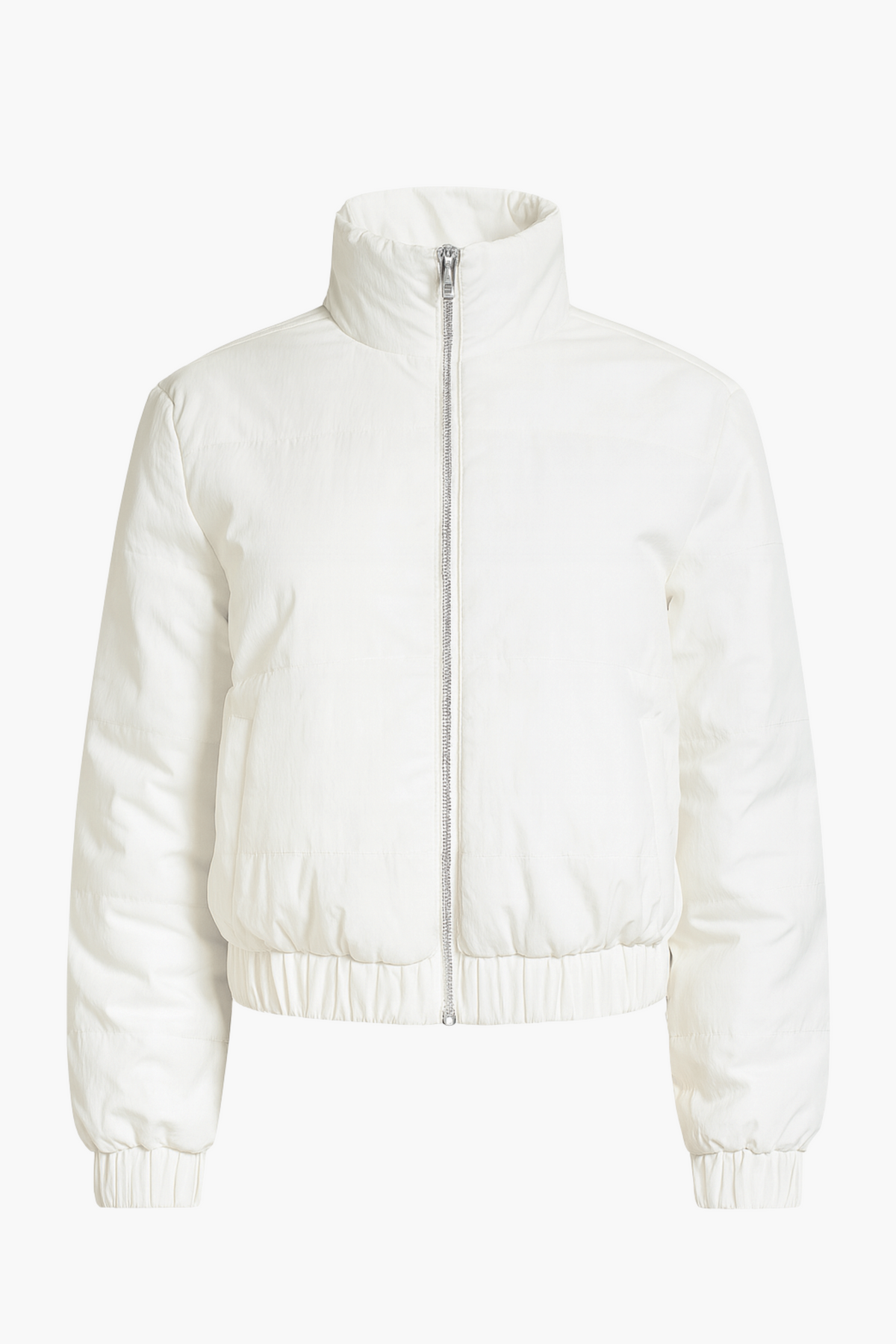 Alissa Glossy Puffer Jacket - honey