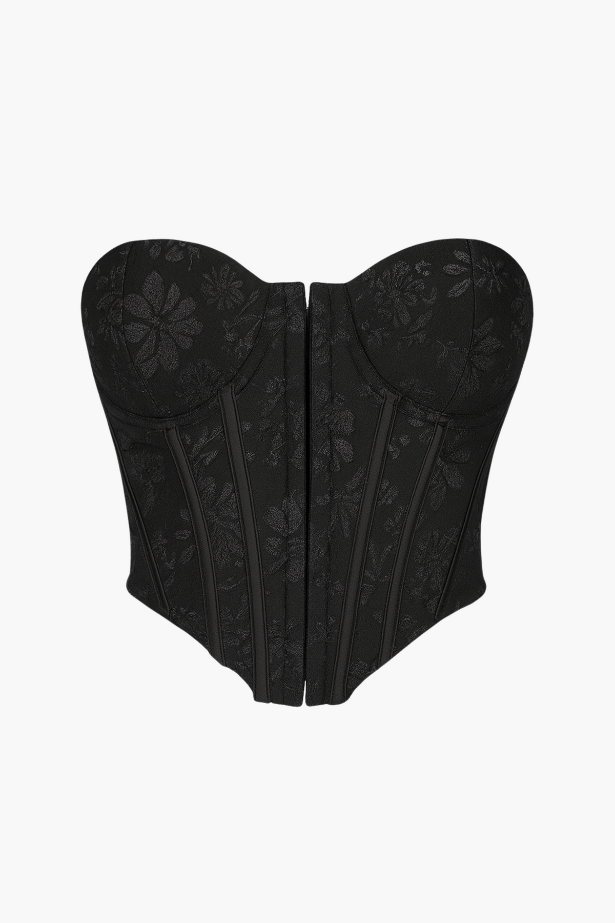 Verity Jacquard Corset - honey