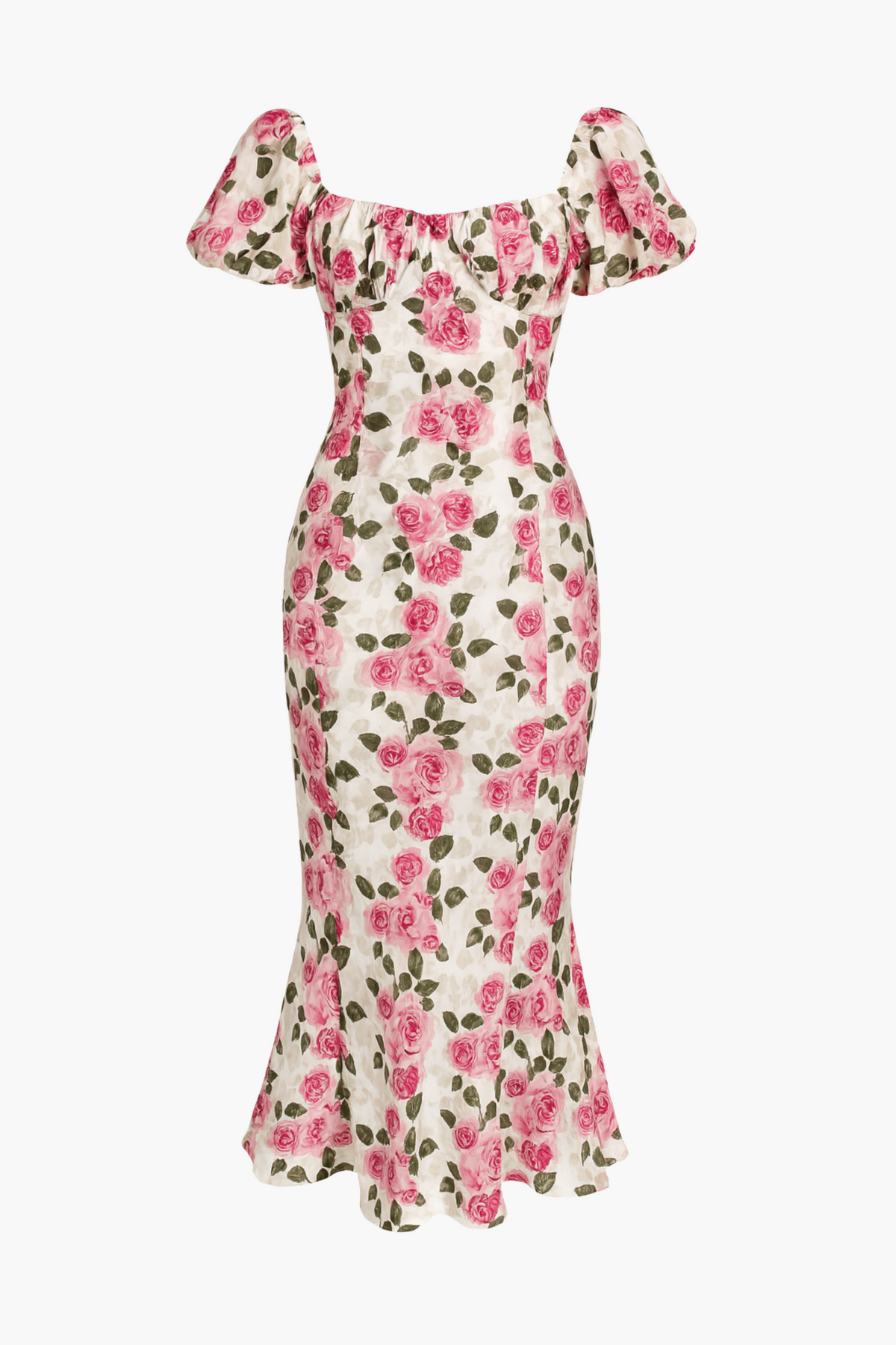 Blossom Midi Dress - honey