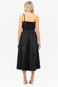 Odette Knot Twist Midi Dress