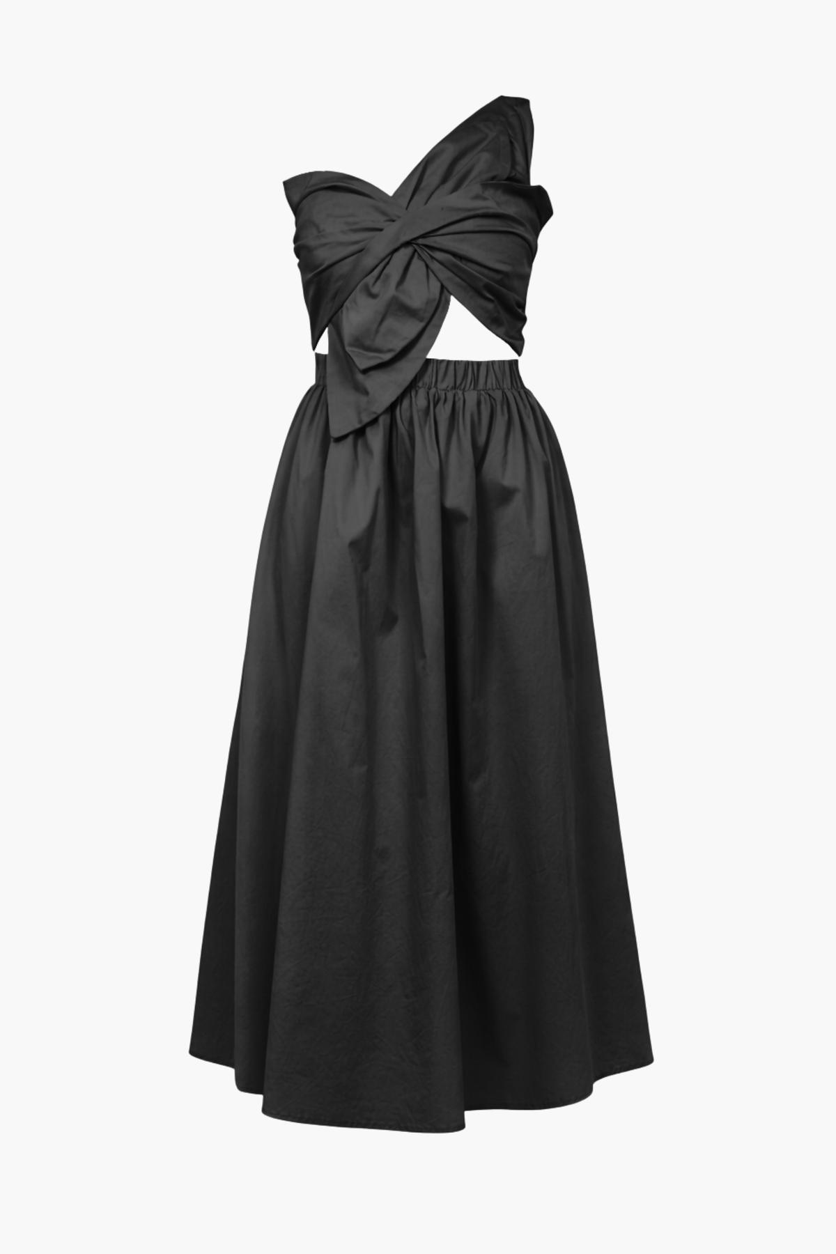 Odette Knot Twist Midi Dress - honey