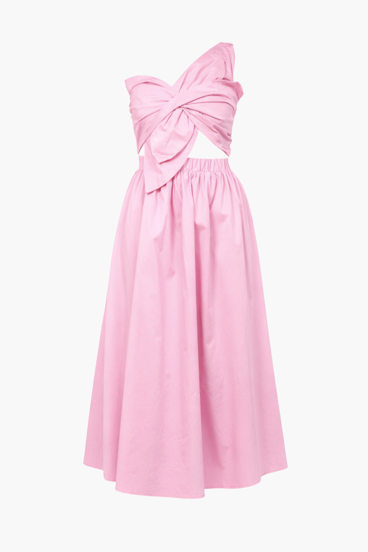 Odette Knot Twist Midi Dress - honey