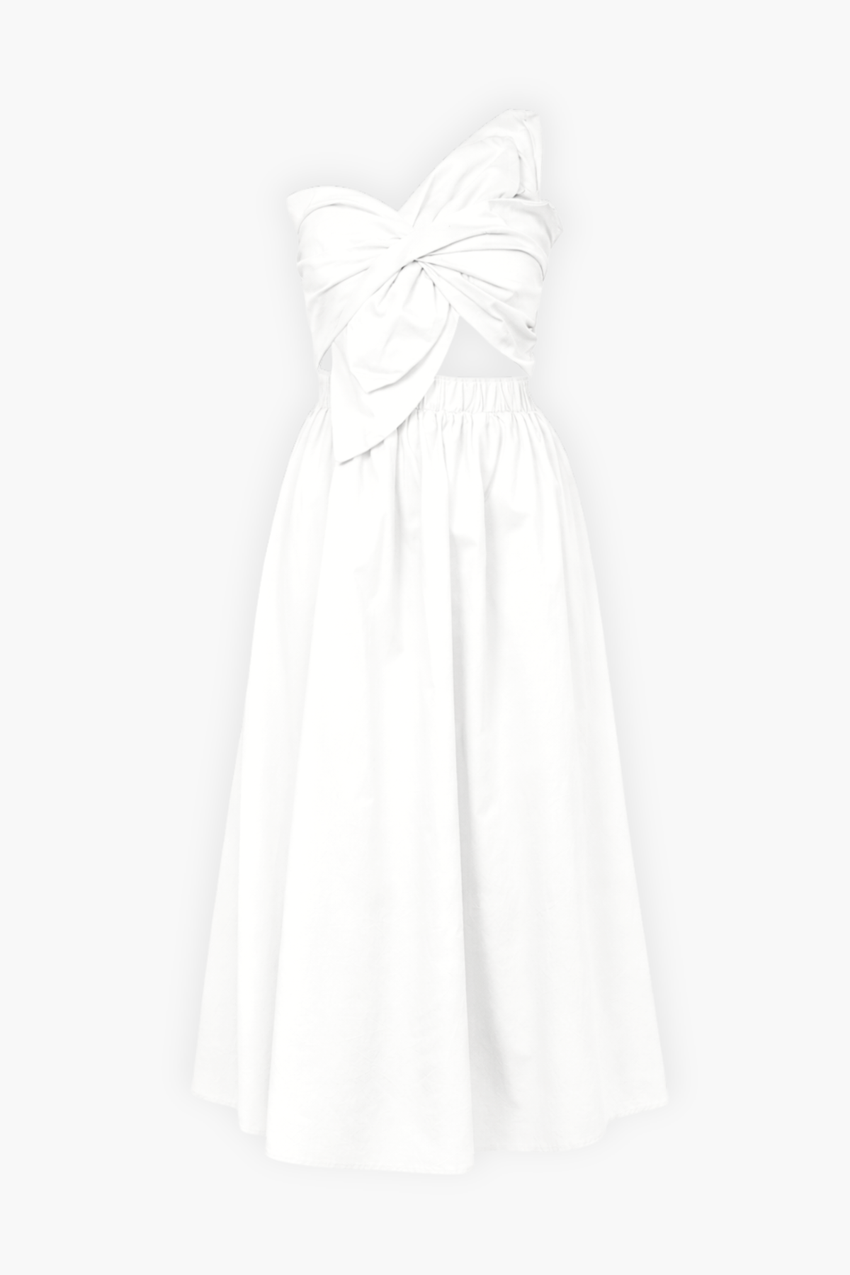 Odette Knot Twist Midi Dress