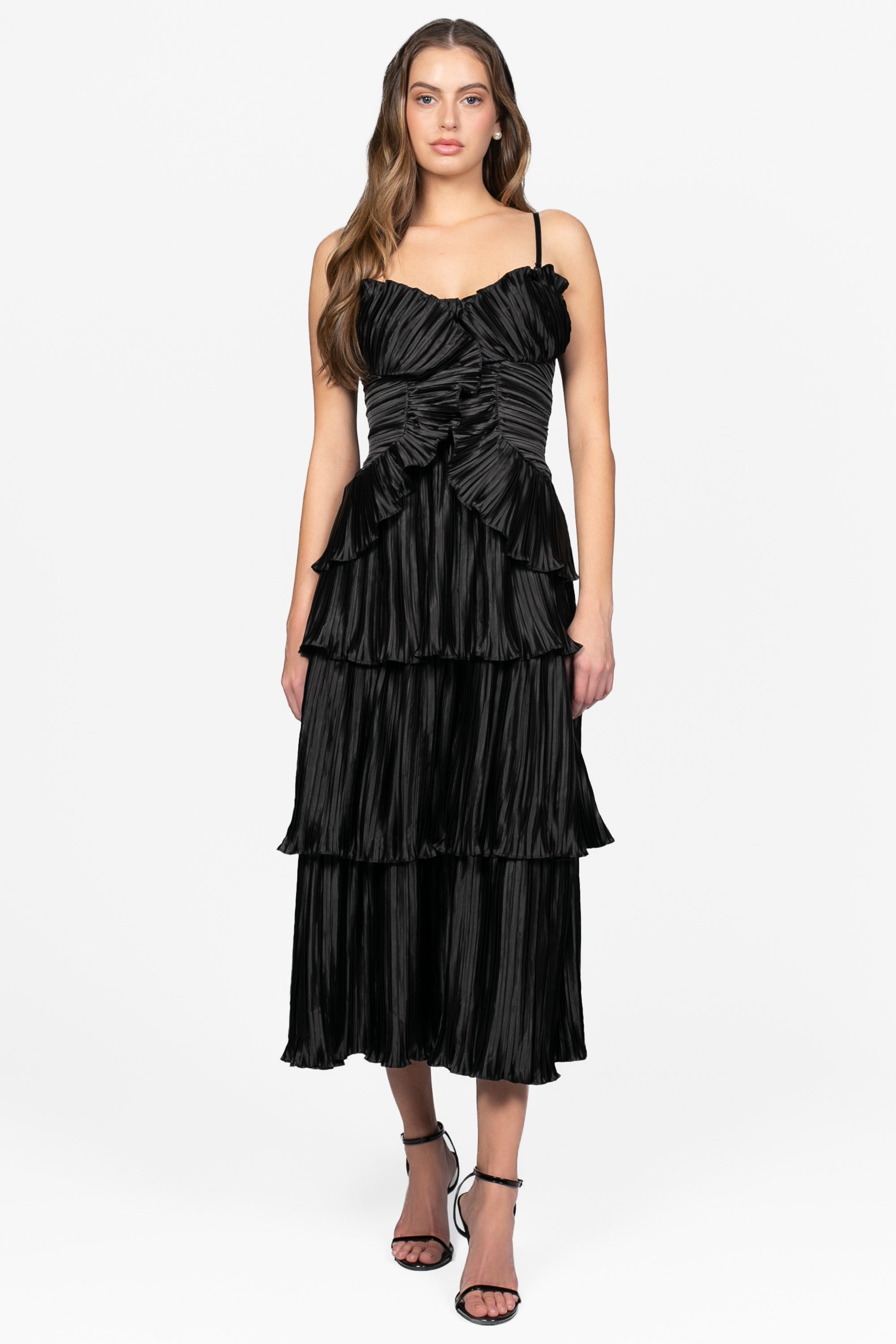 herlipto♡Opera Midi dress honey