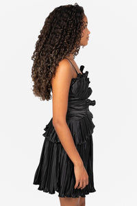 Delphine Ruffle Mini Dress