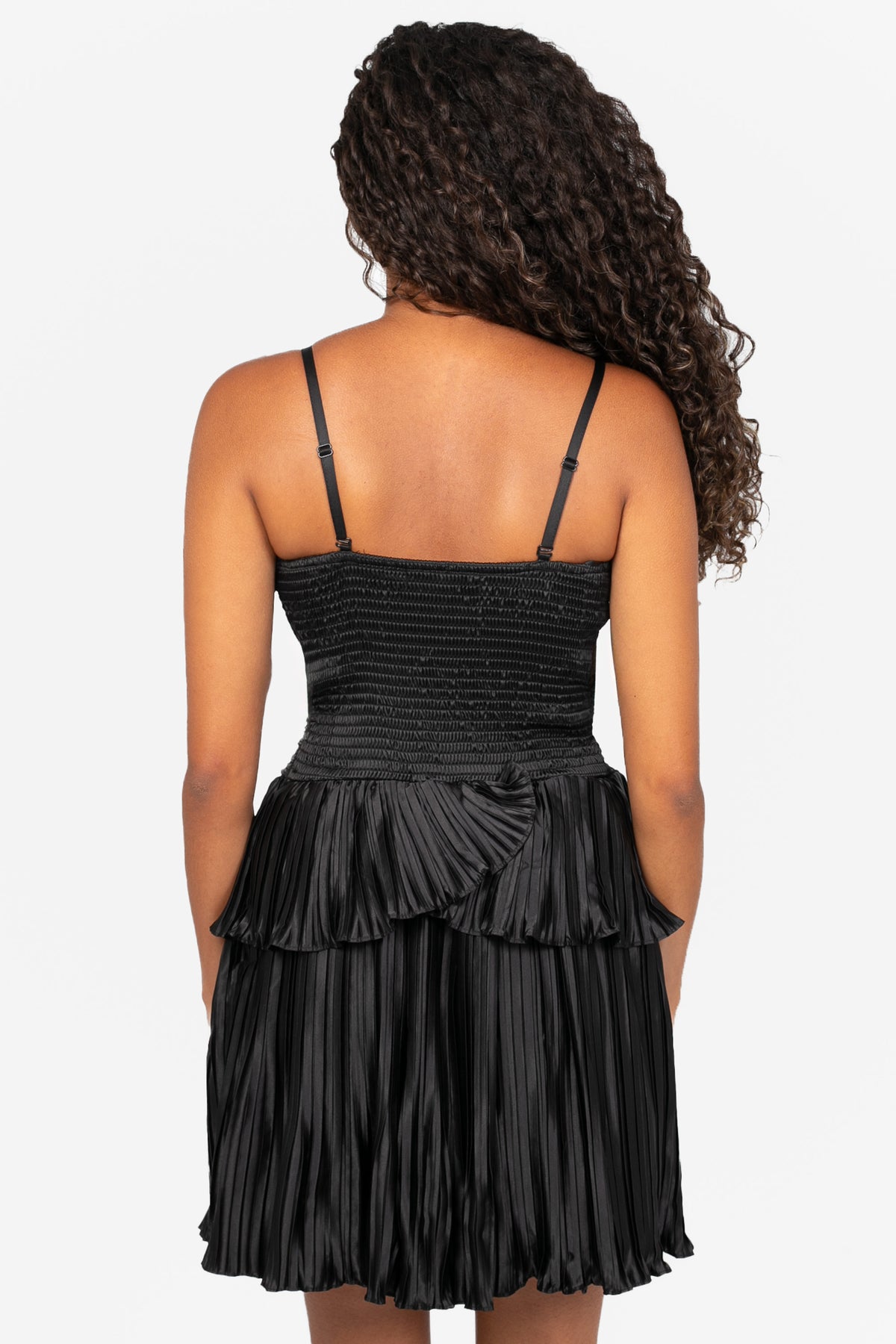 Delphine Ruffle Mini Dress