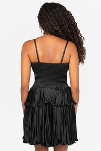 Delphine Ruffle Mini Dress