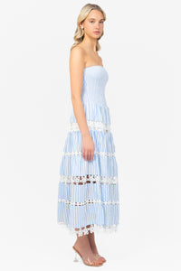 Cottage Bloom Midi Dress
