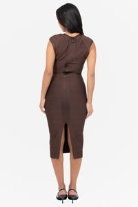 Chloe Bandage Bodycon Midi Dress