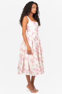 Ever After Floral Midi Dress