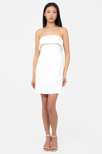 Giselle Strapless Pleated Mini Dress