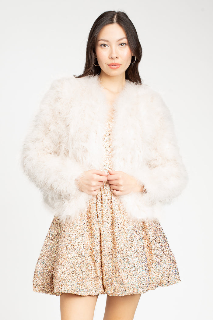 La Marque Deora Feather Jacket