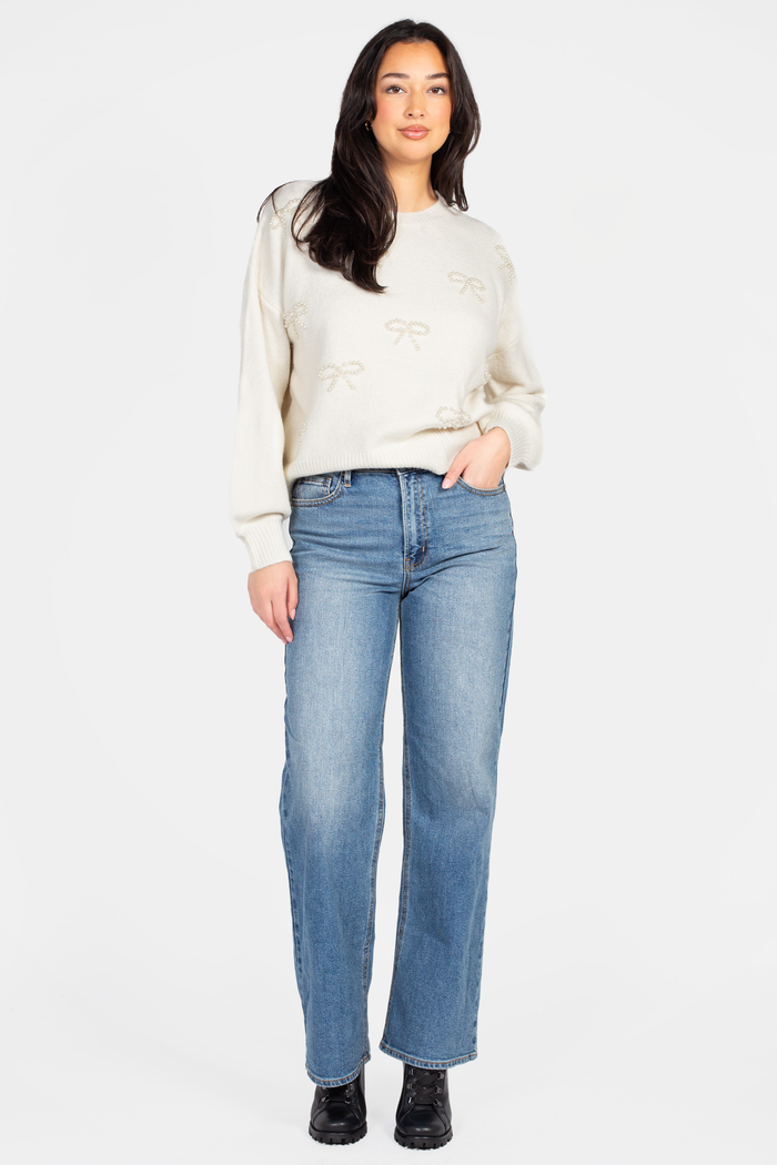 Just Black Denim® Full Length Straight Jeans