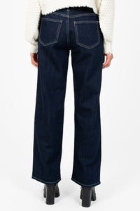Just Black Denim® Drawstring Wide Leg Jean - honey