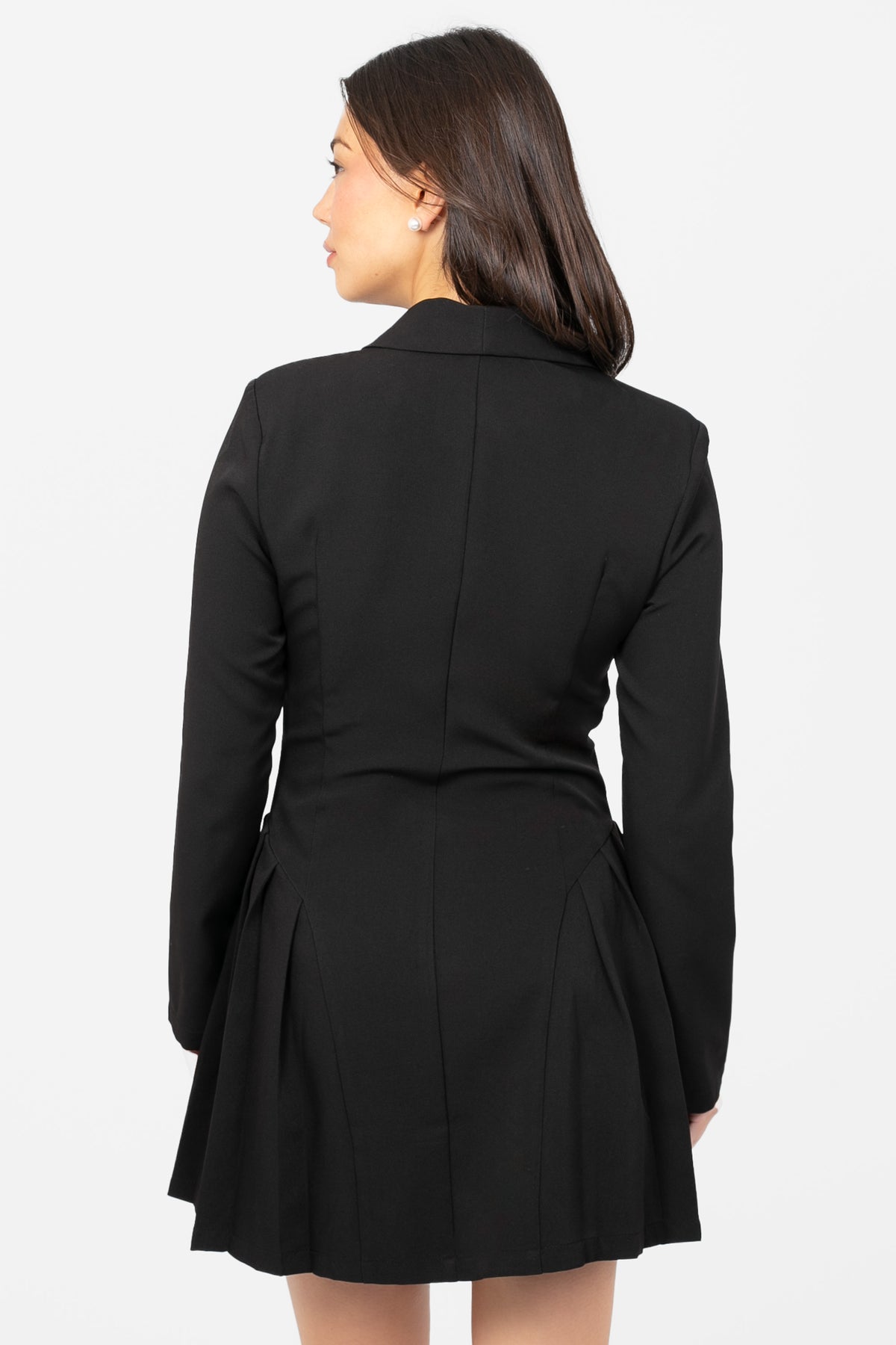 Rue Blazer Mini Dress - honey