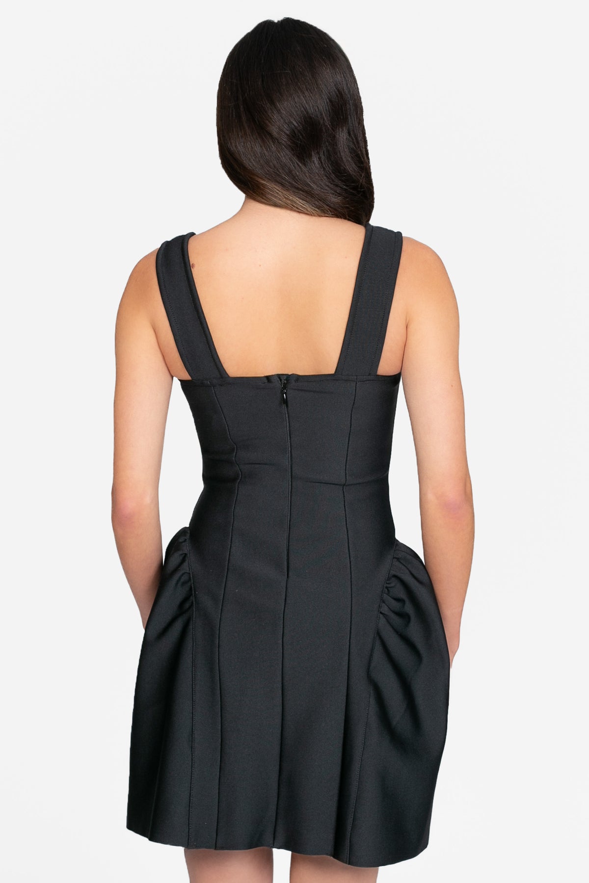 Coralie Bandage Basque Waist Mini Dress