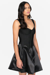 Cressida Corset Scallop Bubble Hem