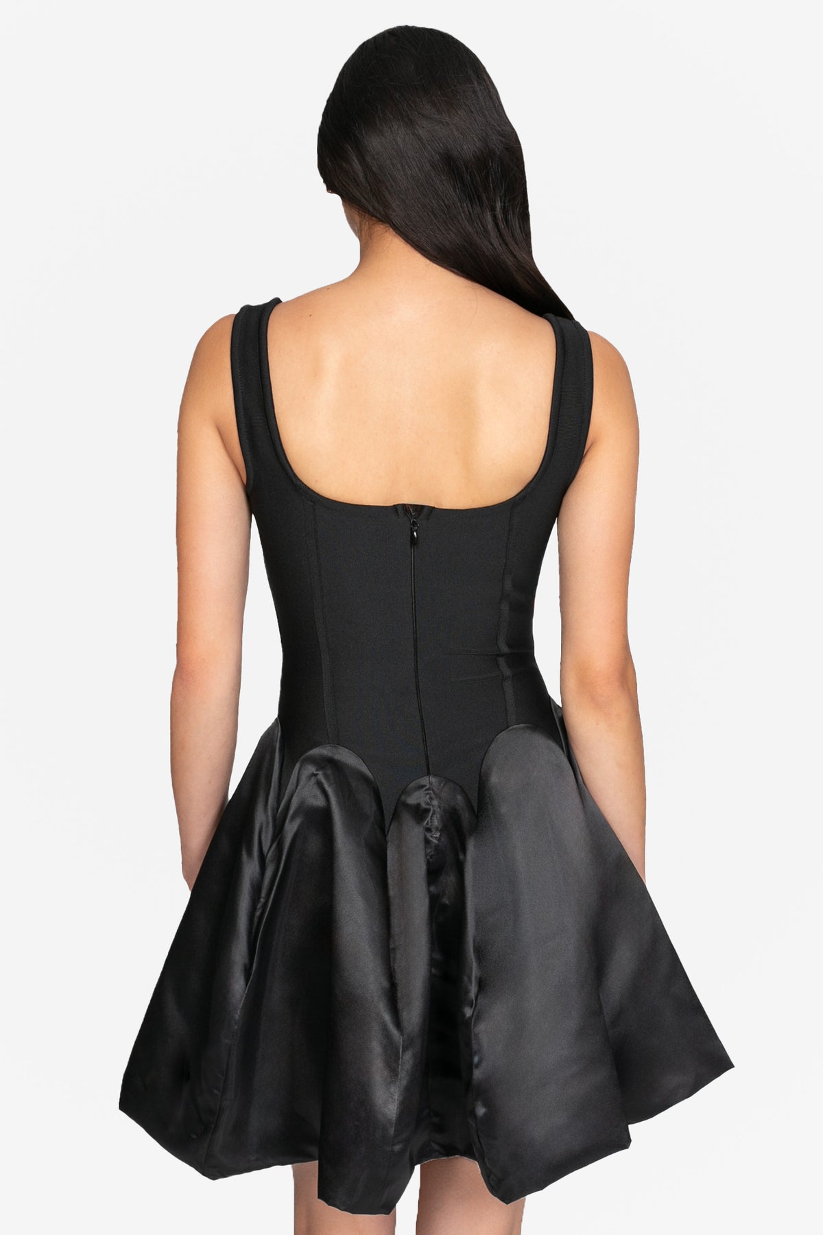 Cressida Corset Scallop Bubble Hem