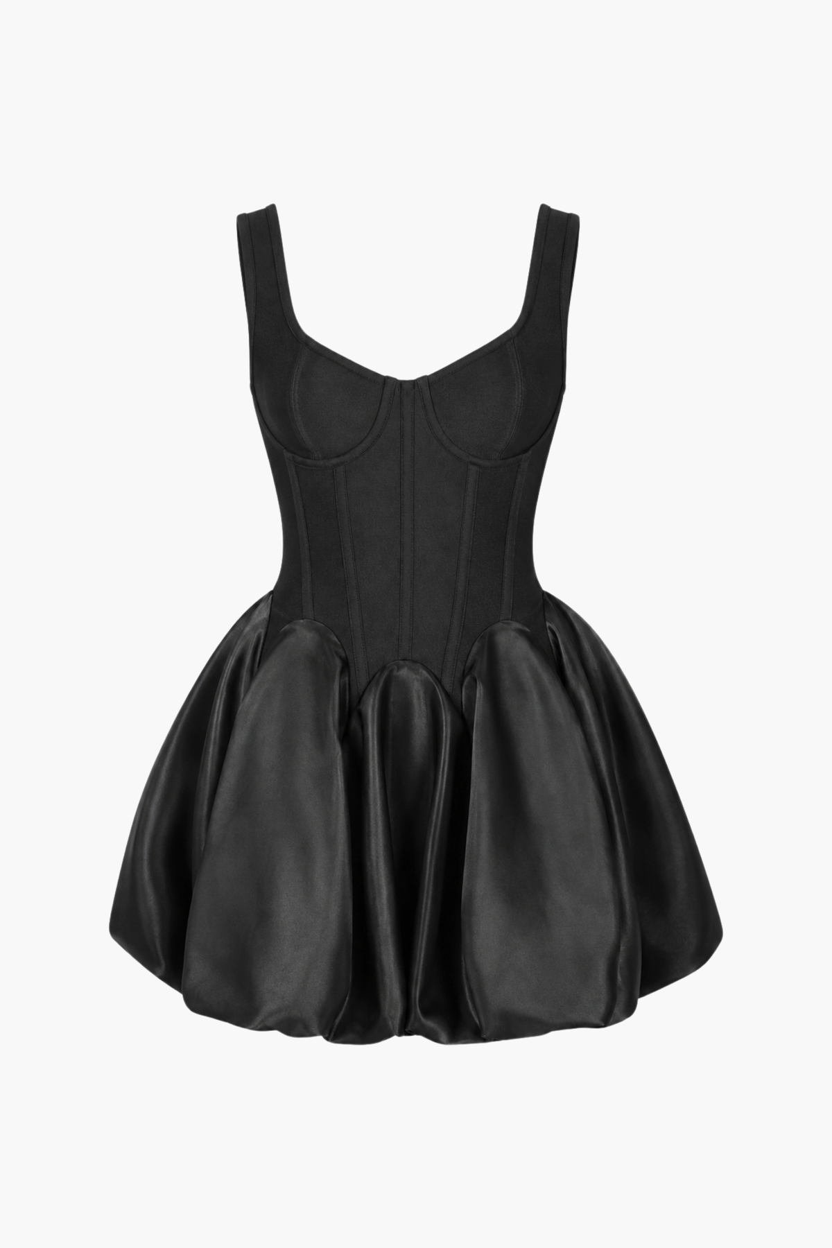 Cressida Corset Scallop Bubble Hem