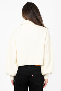 Hilary Knit Turtleneck Sweater - honey