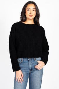 Emara Textured Knit Sweater