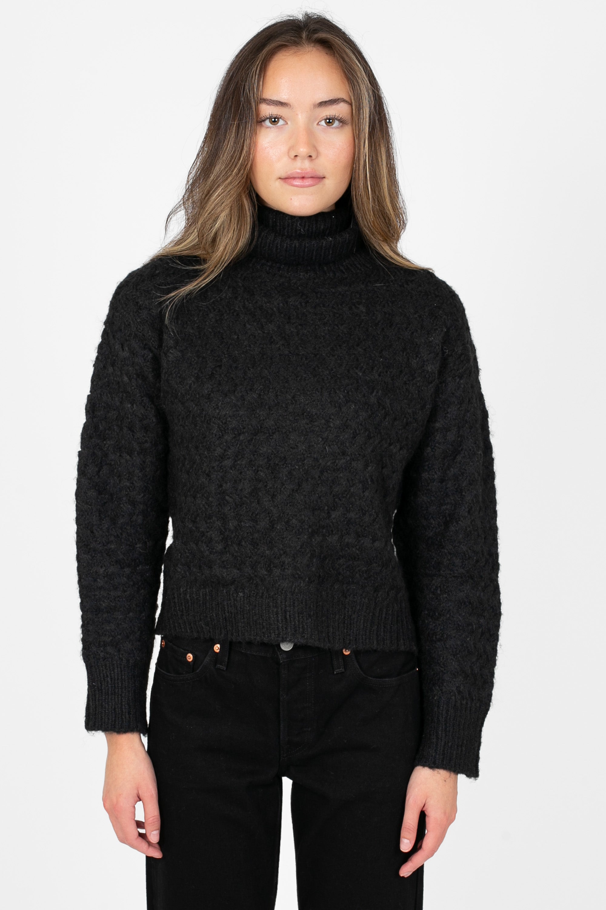 Maddie Textured Knit Sweater