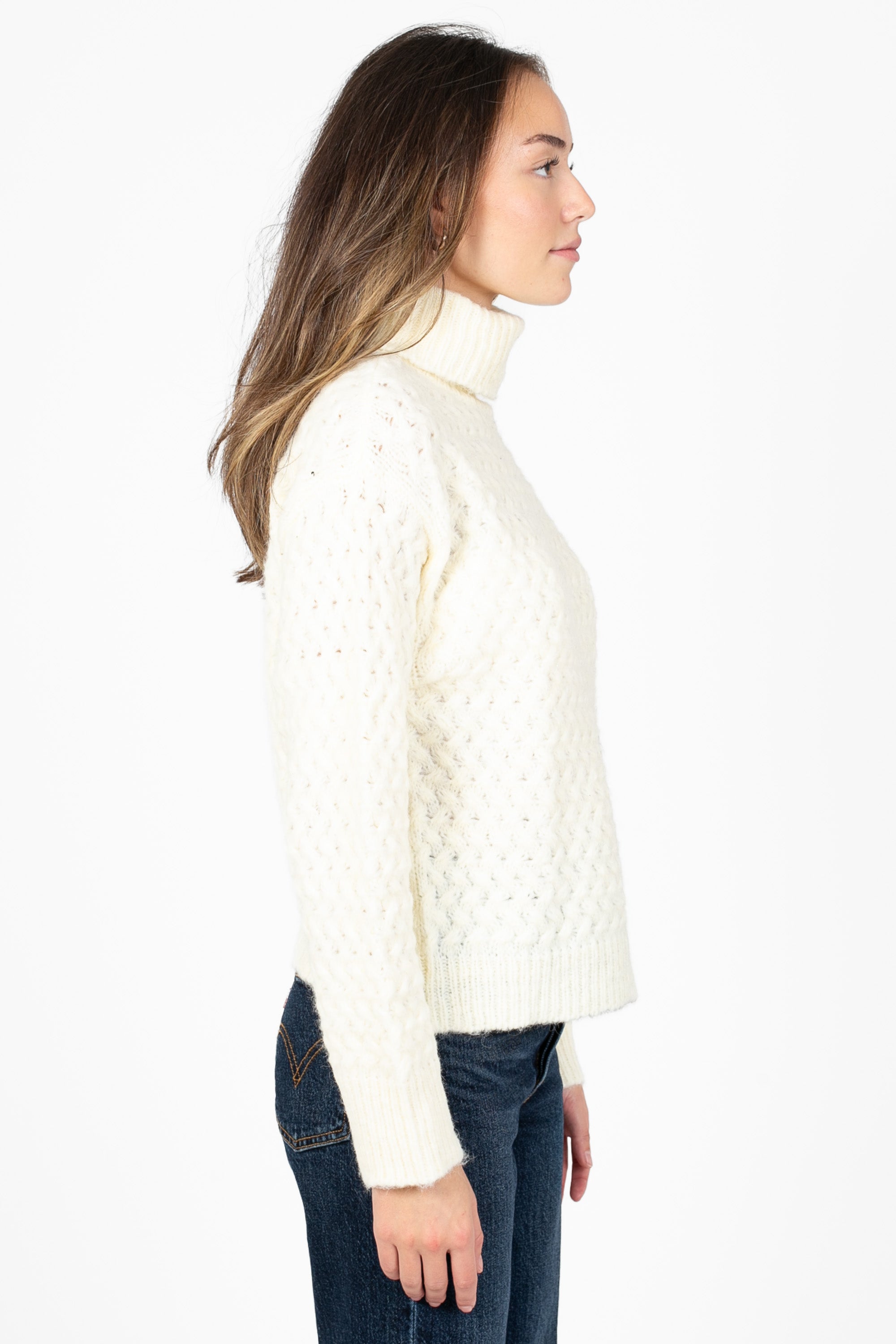 Maddie Textured Knit Sweater