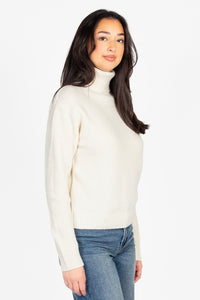 Celina Ribbed Turtleneck Sweater