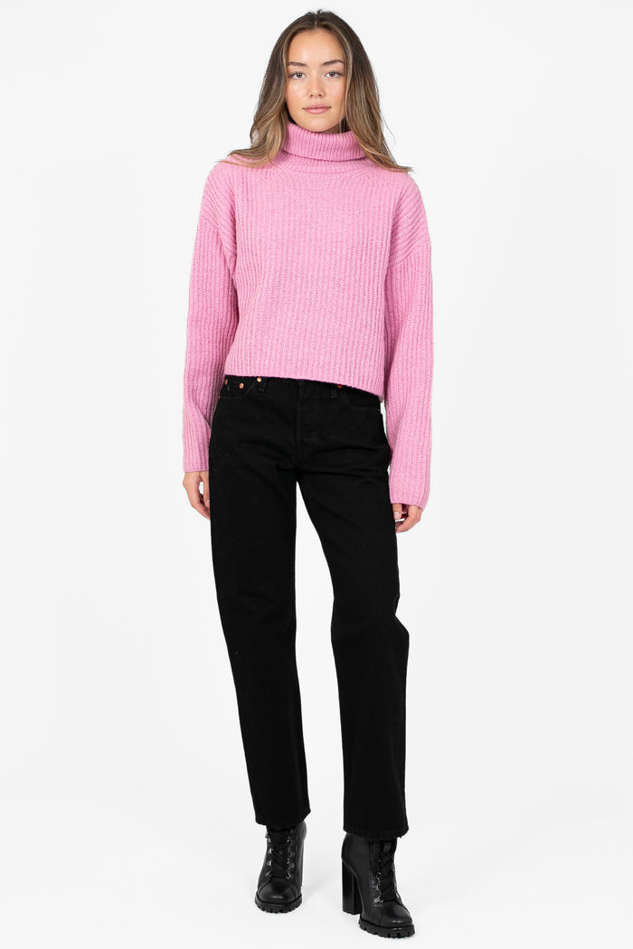 Victoria Drop Shoulder Sweater - honey