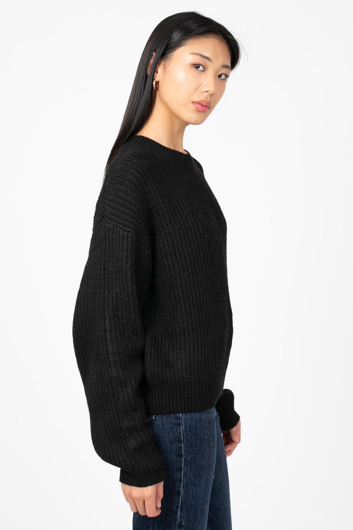 Hannah Ribbed Sweater - honey
