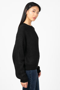 Hannah Ribbed Sweater - honey