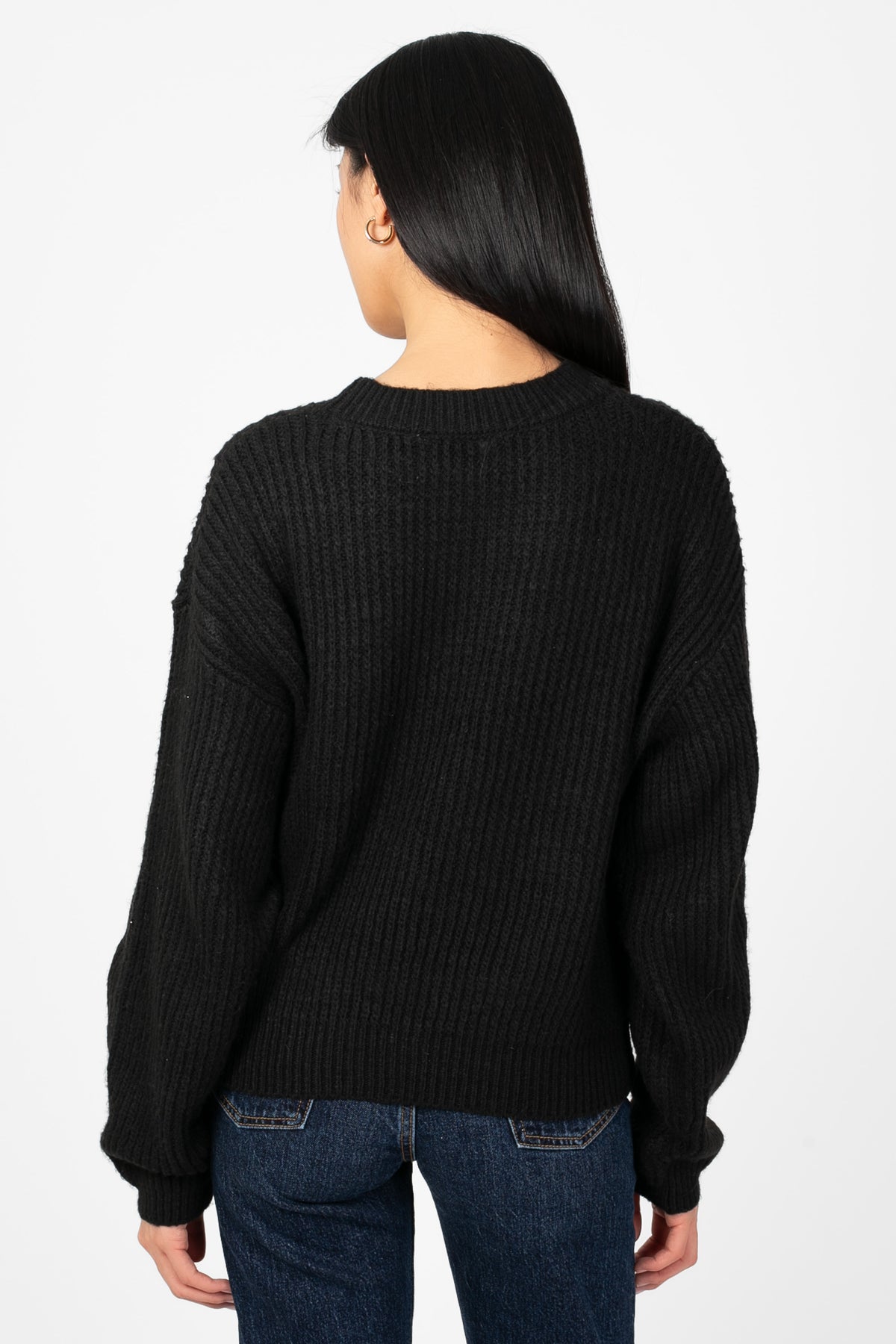 Hannah Ribbed Sweater - honey