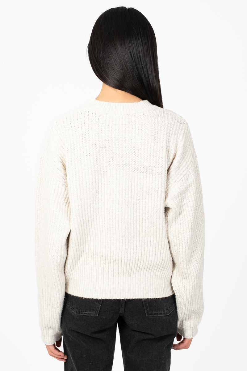 Hannah Ribbed Sweater - honey