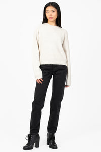 Hannah Ribbed Sweater - honey