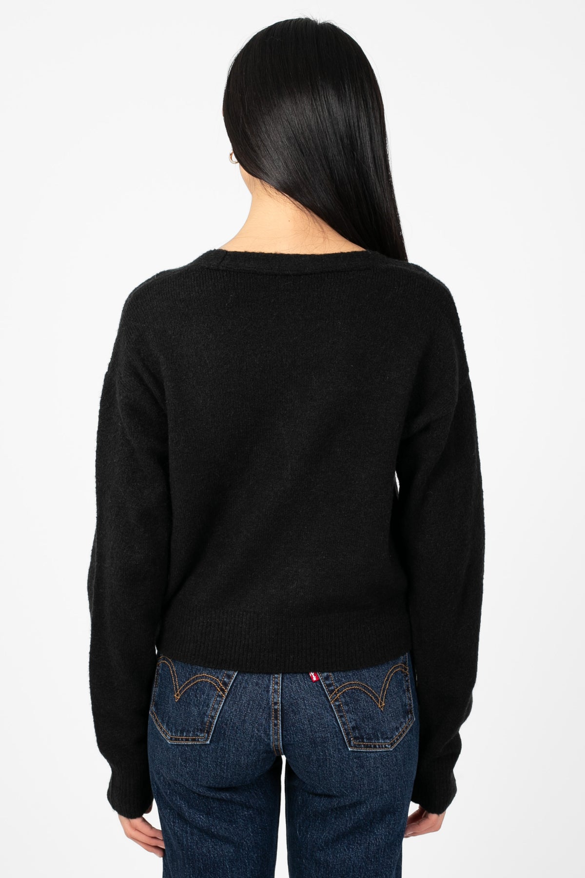 Piper Heart Button Cardigan - honey