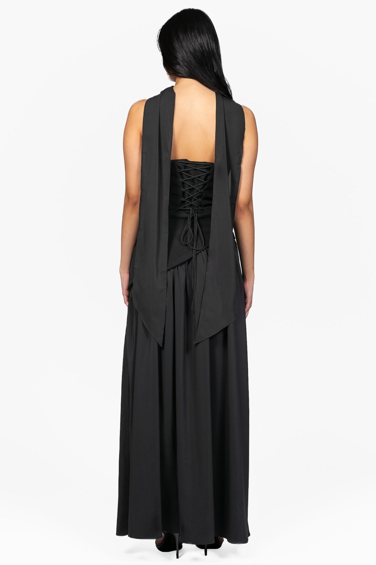 Sofina Asymmetrical Waist Maxi Dress – honey