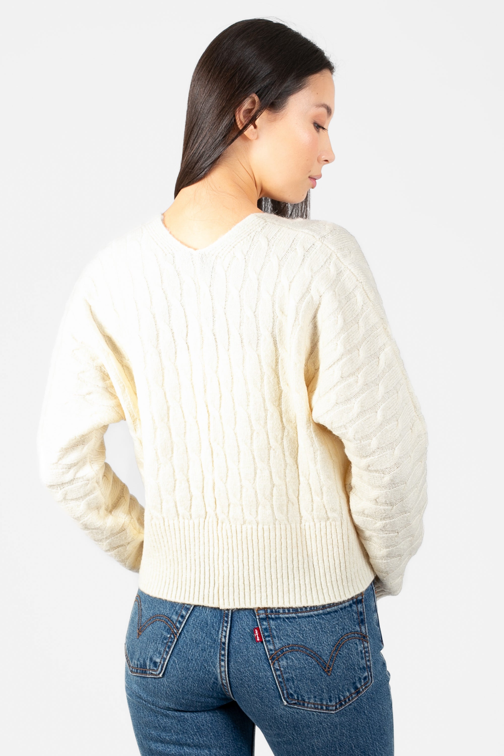 John + Jenn® Emile Gold Buckle Cardigan