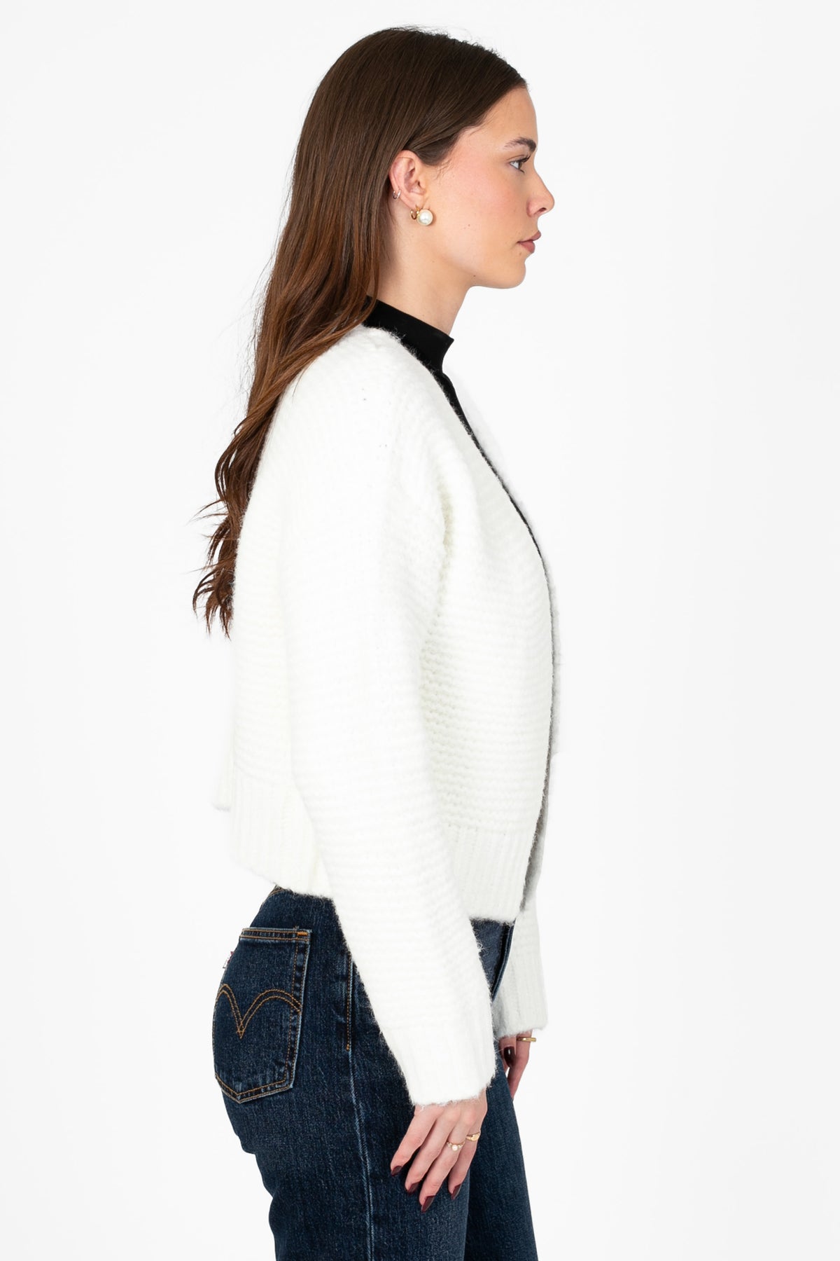 John + Jenn® Frederic Cardigan - honey