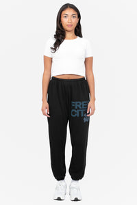 FREECITY Large Logo Sweatpants