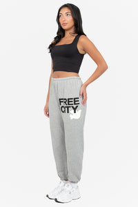 FREECITY Large Logo Sweatpants