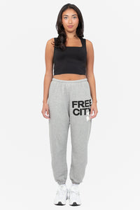 FREECITY Large Logo Sweatpants