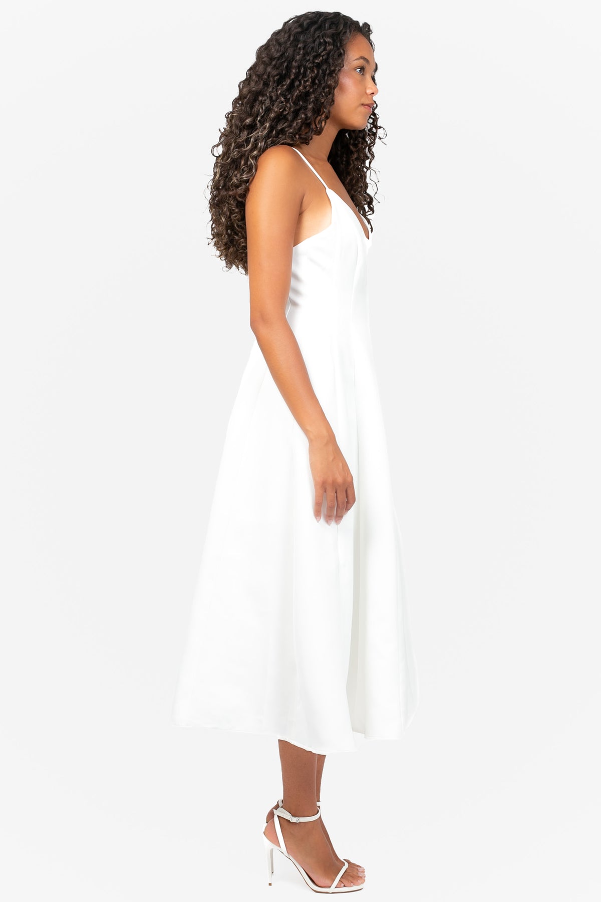 Cecilia Pleated Midi Dress