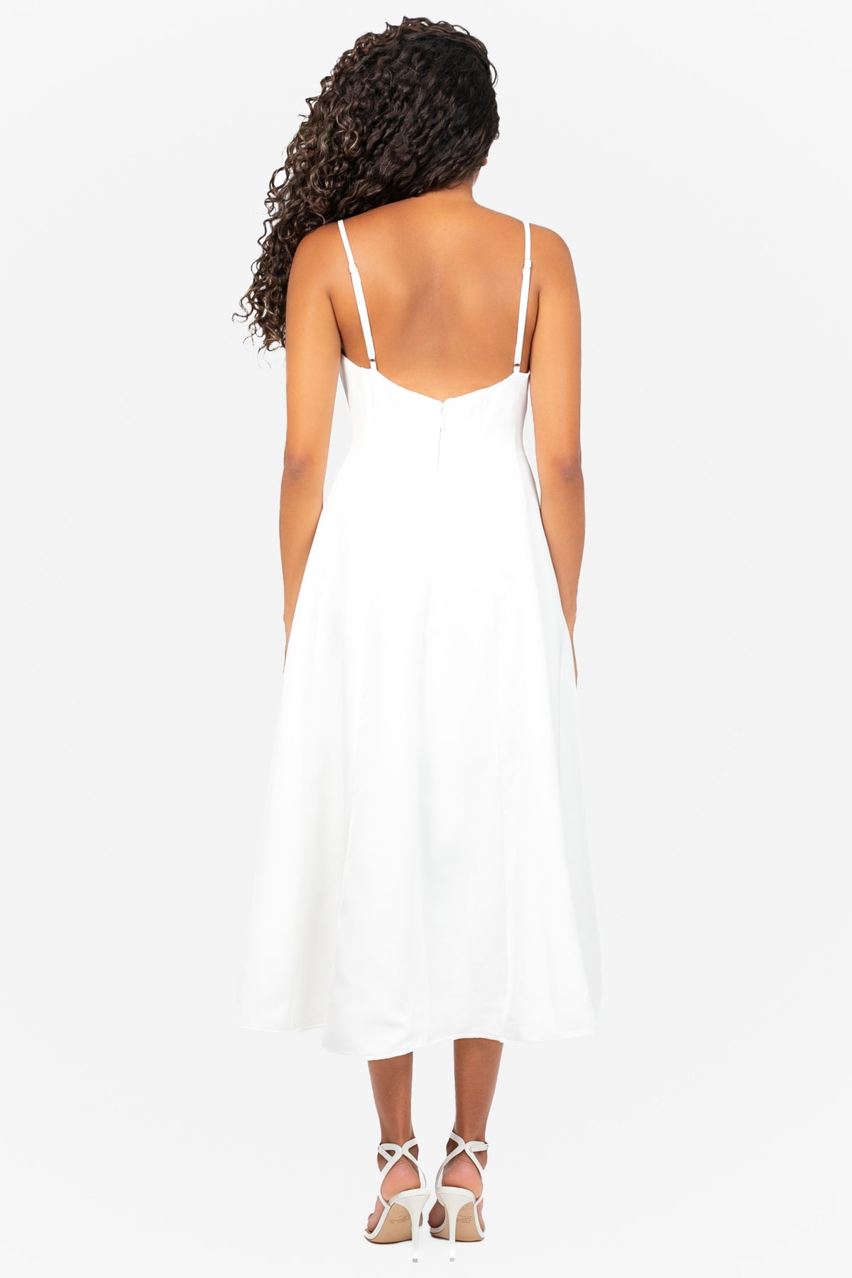 Cecilia Pleated Midi Dress