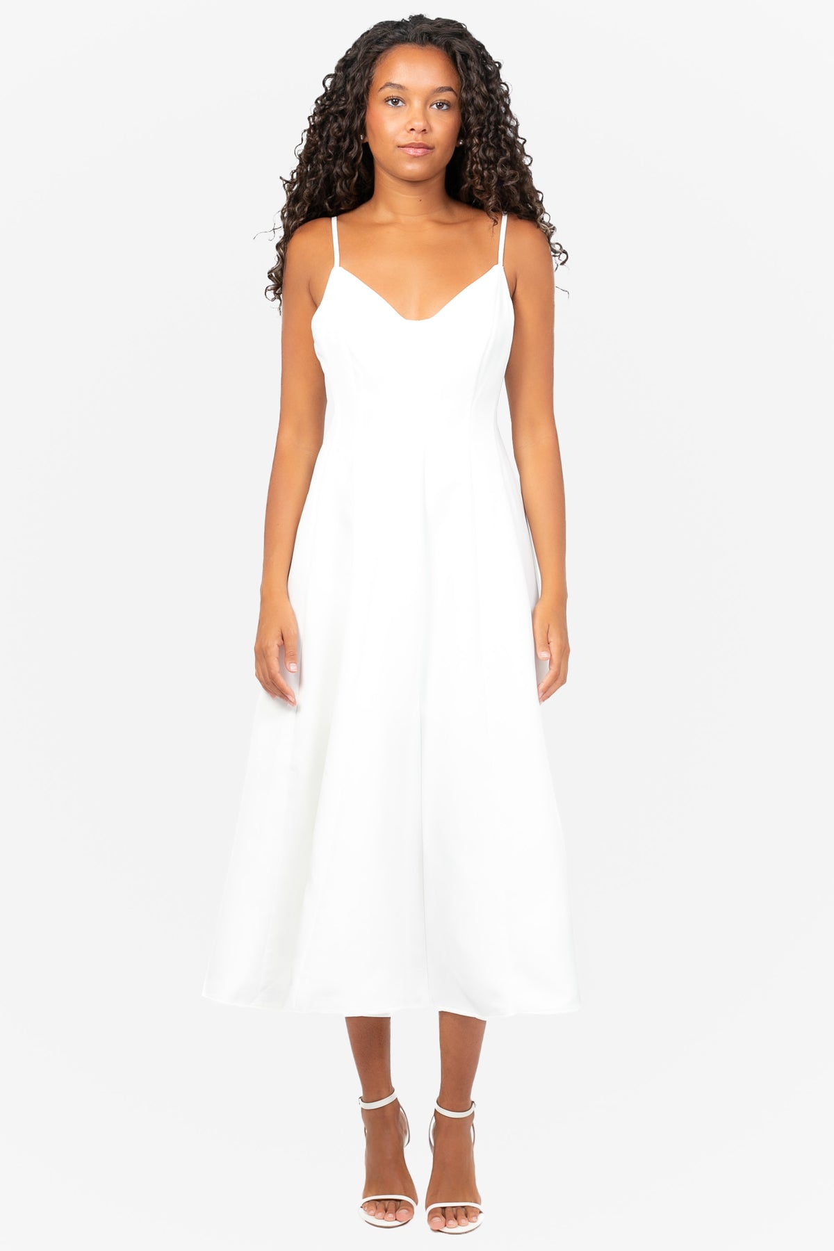 Cecilia Pleated Midi Dress