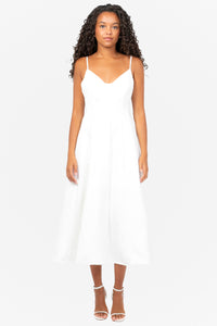 Cecilia Pleated Midi Dress