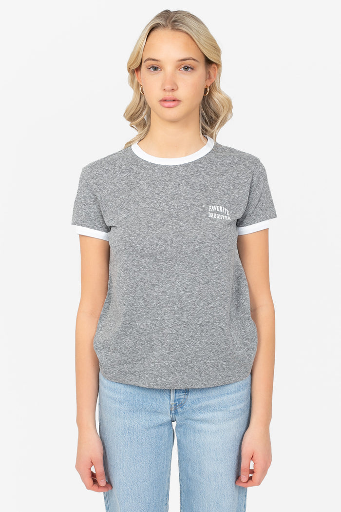Favorite Daughter® Collegiate Ringer Tee
